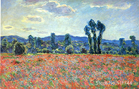 Claude Monet Campo-di-papaveri-in-Giverny
