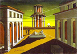 De Chirico Piazza Metafisica