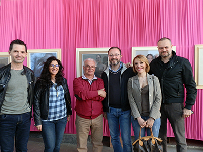Alcuni allievi in visita